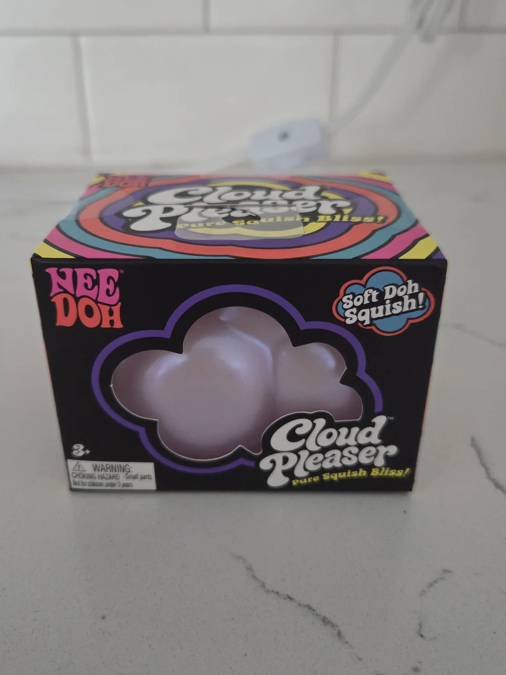 Nee Doh Cloud Pleaser Soft Doh Squish - Iridescent Purple